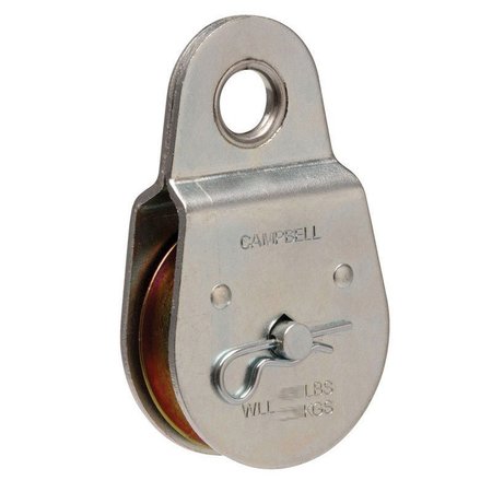 CAMPBELL CHAIN & FITTINGS Rigid Eye Pulley 3" T7550404